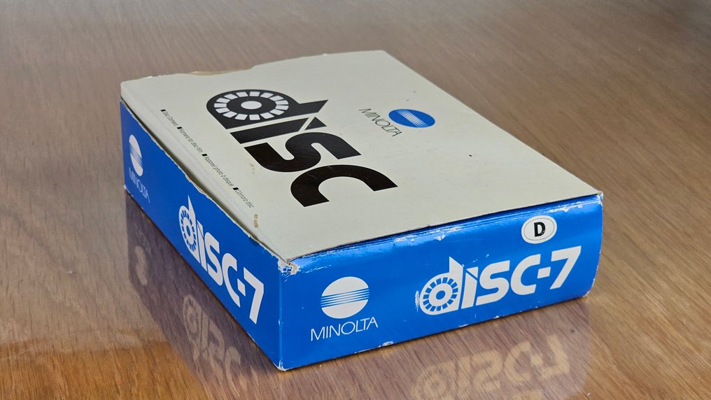Minolta DISK-7 – Mint Unused Camera in Original Box – Collector’s Item Analóg fényképezőgép #1.0