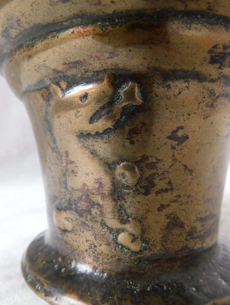 Mortaio - Bronzo - con i Leoni #1.0