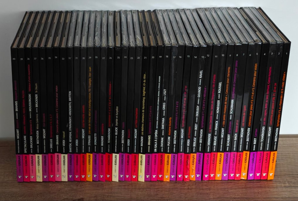 Herbert von Karajan - Herbert von Karajan (Les indispensables du classique) (40 x 2 CD) - Différents titres - Coffret CD - 2010 #1.0