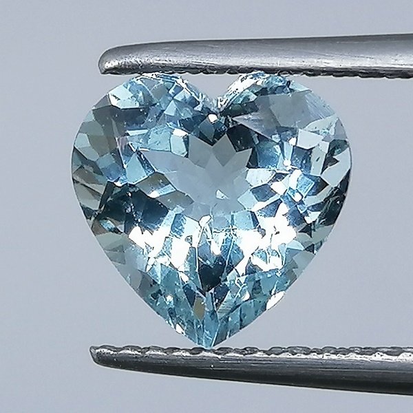 1 pcs  Blå Akvamarin  - 2.41 ct - Instituto Gemólogico Español (IGE) - Uden behandling #3.2