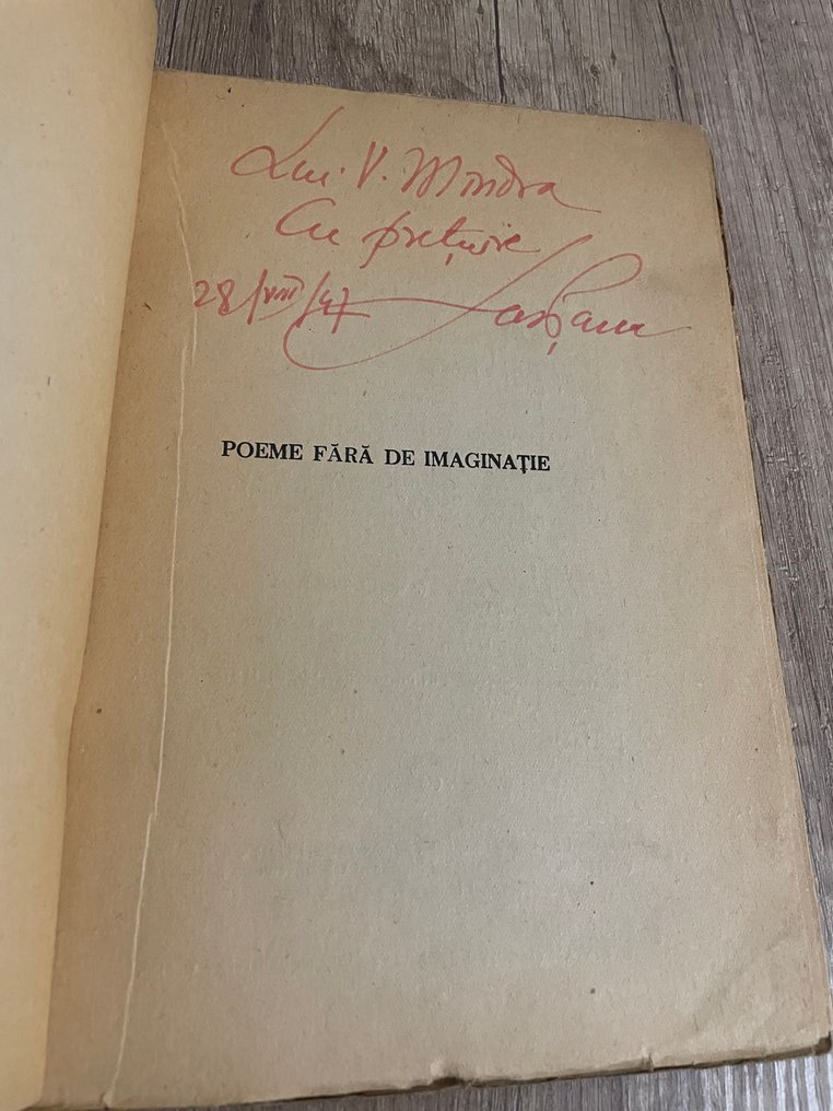 Sașa Pană; Florica Cordescu; Ligia Macovei - POEME FĂRĂ DE IMAGINAȚIE - 1947 #2.1