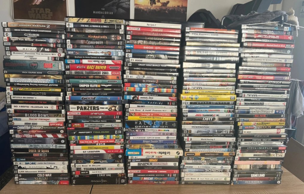 PC - Collection of 188 PC games in DVD cases - Gra wideo - W oryginalnym pudełku #1.0