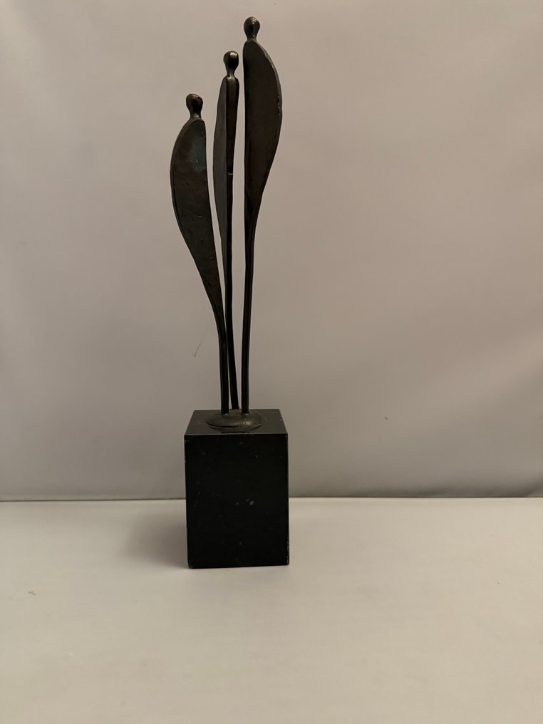 Corry Ammerlaan - 小雕像 - Drie figuren - 氧化 #1.0