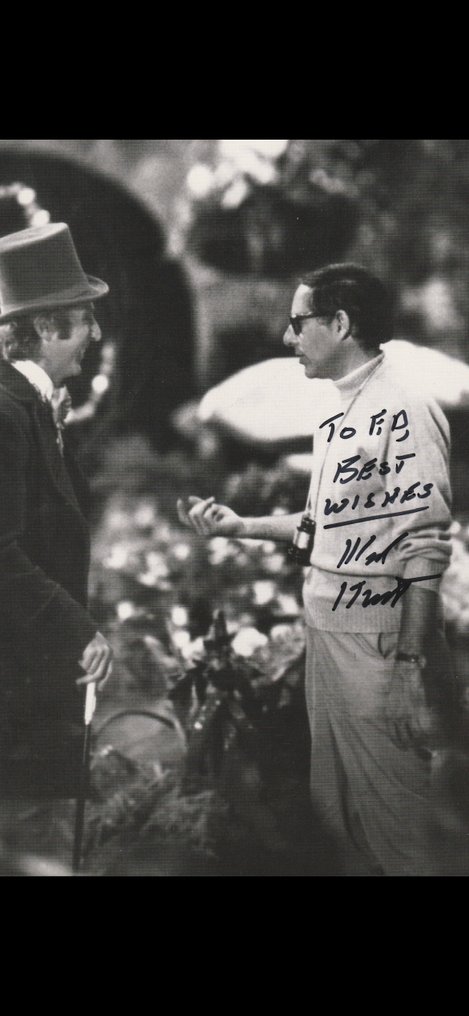 Willy Wonka and The Chocolate Factory - Signed by Mel Stuart (+) (Director) #2.1