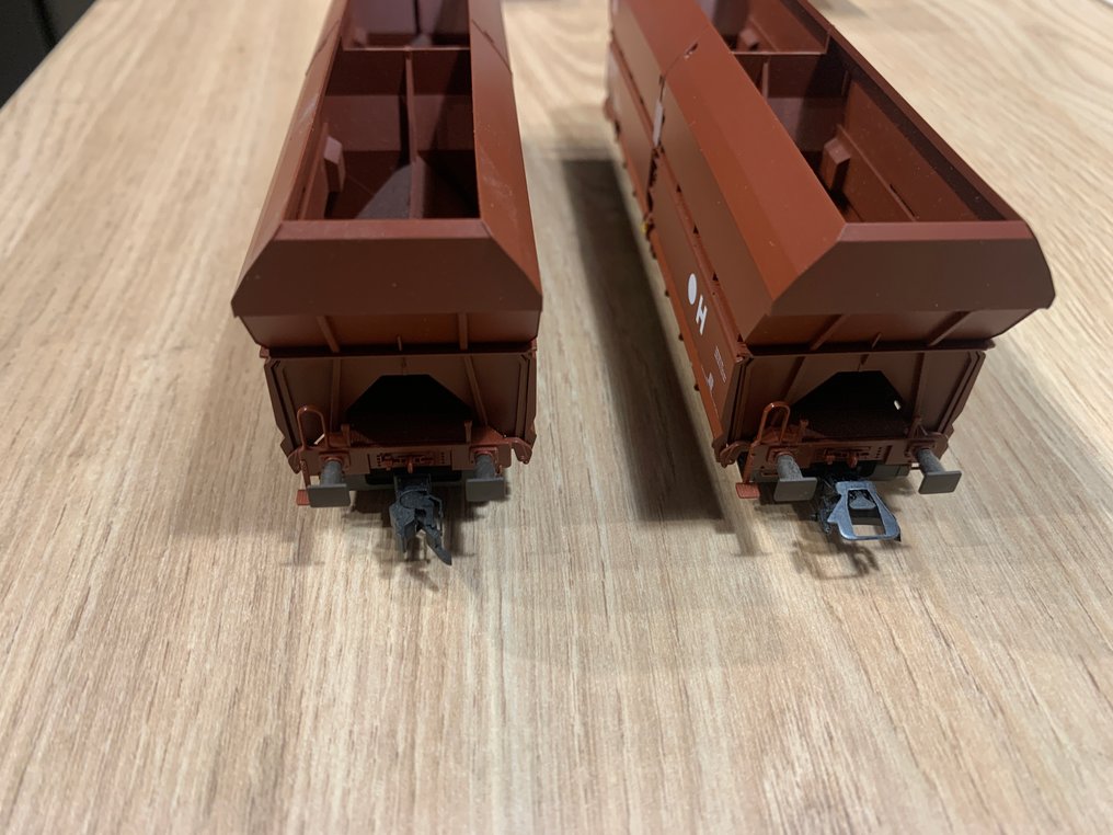 Fleischmann H0 - Carrozza merci di modellini di treni (2) - DB #2.1