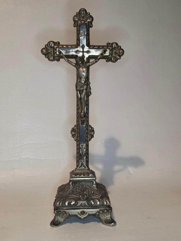 Σταυρός - Επάργυρο - 1940-1950 - 41 εκ #1.0