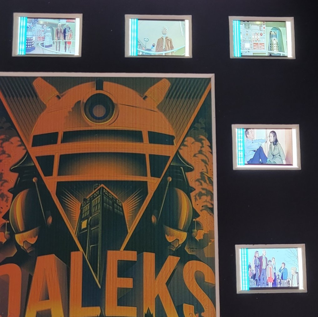 Daleks Invasion Earth 2150 AD - Framed Film Cell Display with COA #1.0