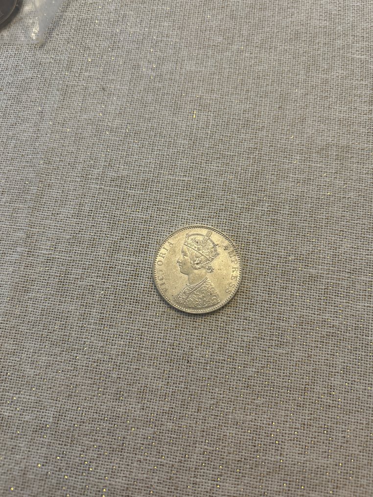 英属印度. 维多利亚. 1 Rupee 1891  (没有保留价) #2.1