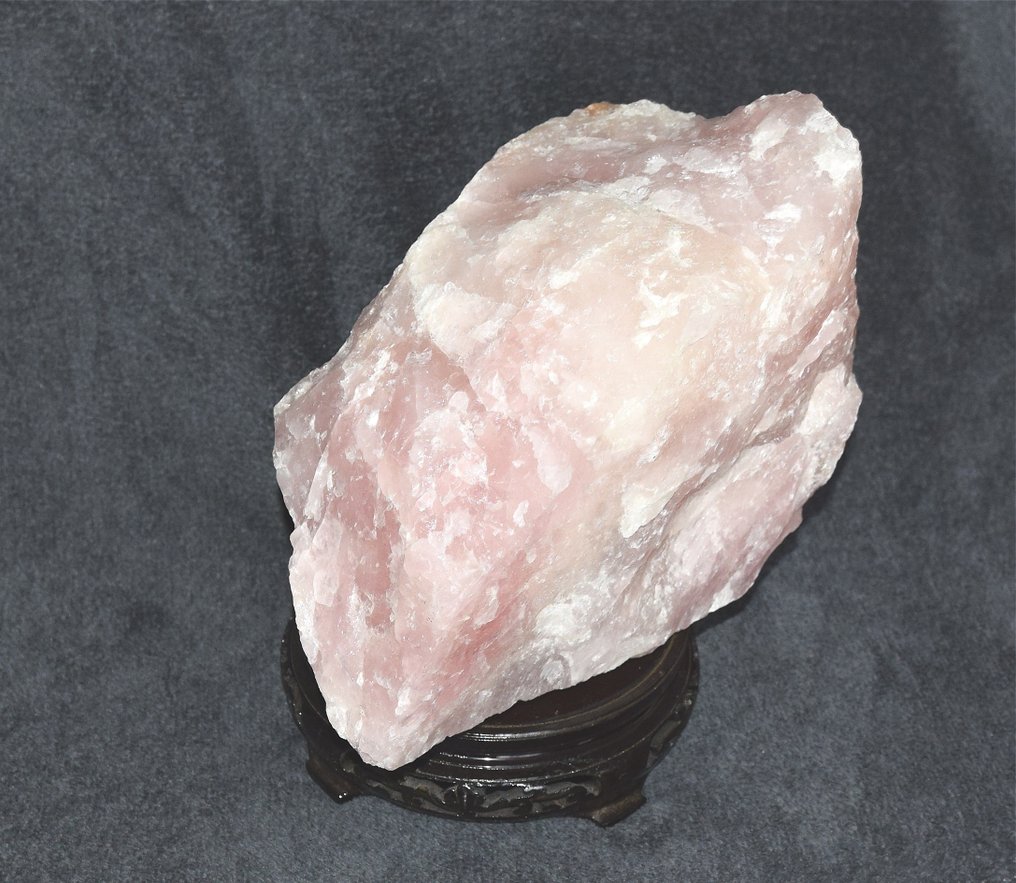 Rose quartz Rough - Height: 27 cm - Width: 15 cm- 7.4 kg - (1) #1.0