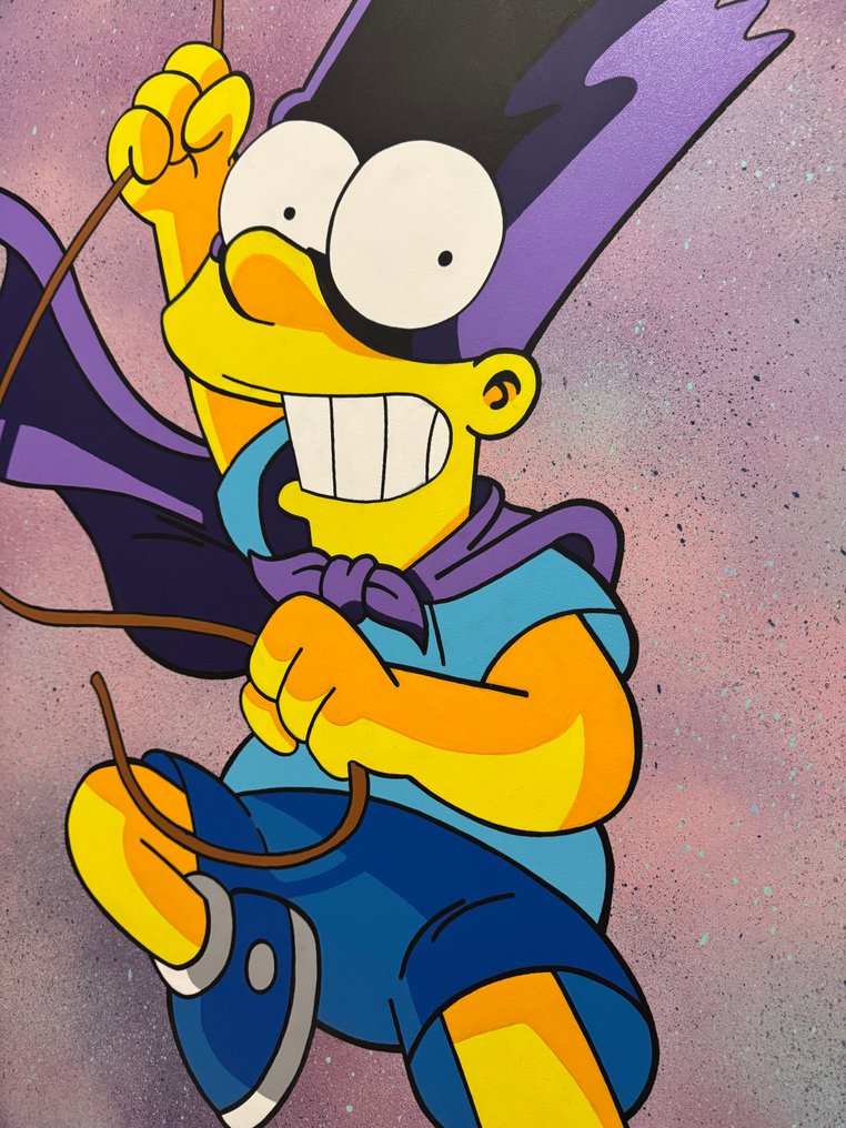 isem (1985) - Bartman ( XL 100x100cm 100% hand paint ) #2.1