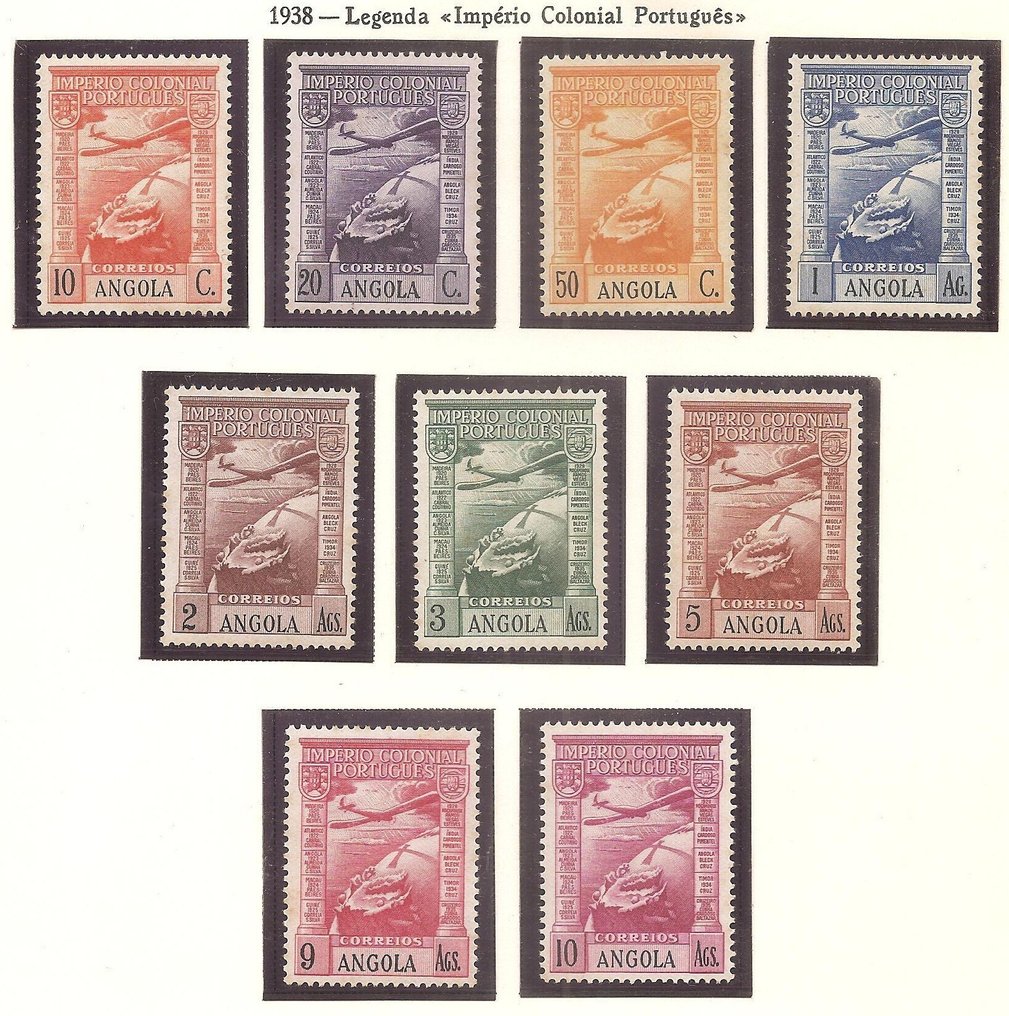 Angola 1904/1956 - Collezione con Corriere Aereo #2.1