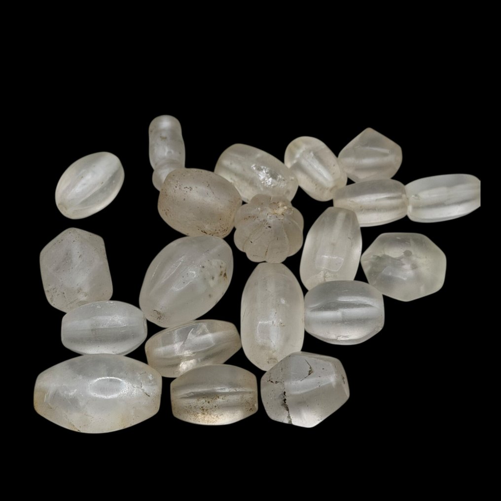 Αντίγραφο ενός αρχαίου Ρωμαίου Πακέτο 20 κρυστάλλων Beads  (χωρίς τιμή ασφαλείας) #3.2