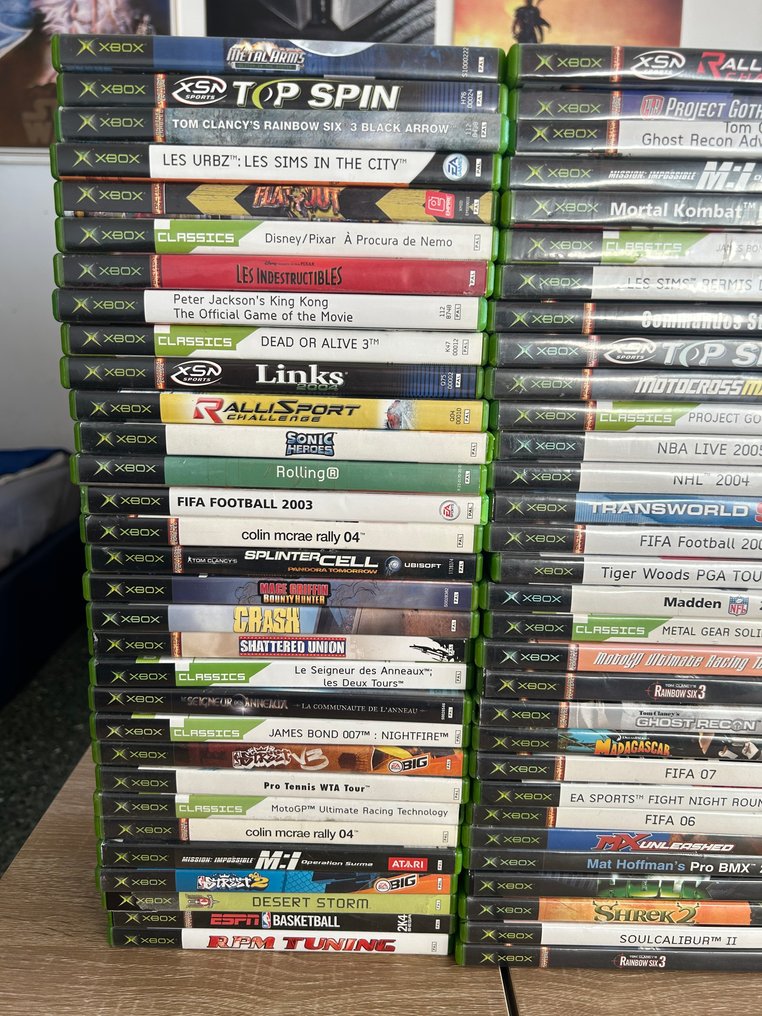 Microsoft - Xbox original - lot of 94 - 電動遊戲 - 帶原裝盒 #1.0