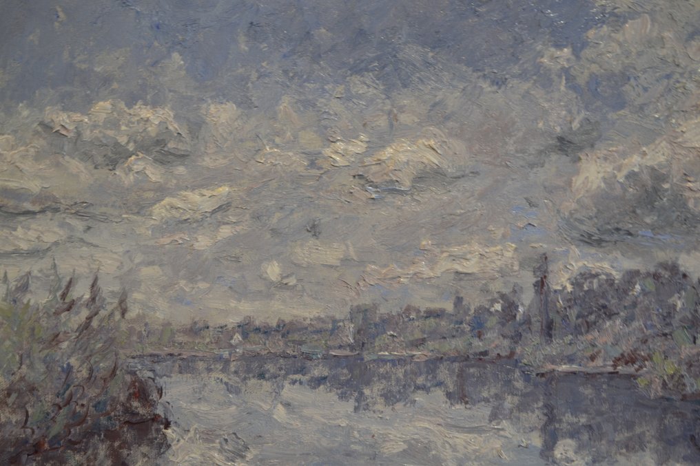 Chris van Dijk (1952) - Impressionist " Yonne " #2.1
