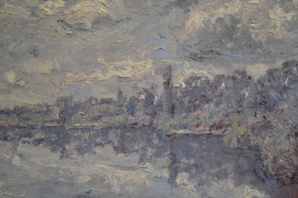 Chris van Dijk (1952) - Impressionist " Yonne " #3.2