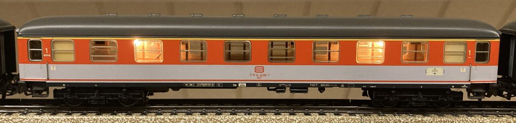 Märklin H0 - 40451 - Modellvonat-személyszállító vagonszett (1) - DB #3.2