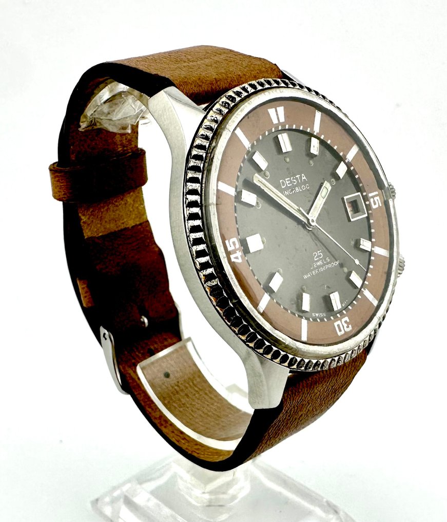 Desta - Skin Diver - No reserve price - Oversize 42mm cal. Felsa - Men - 1960 #2.1