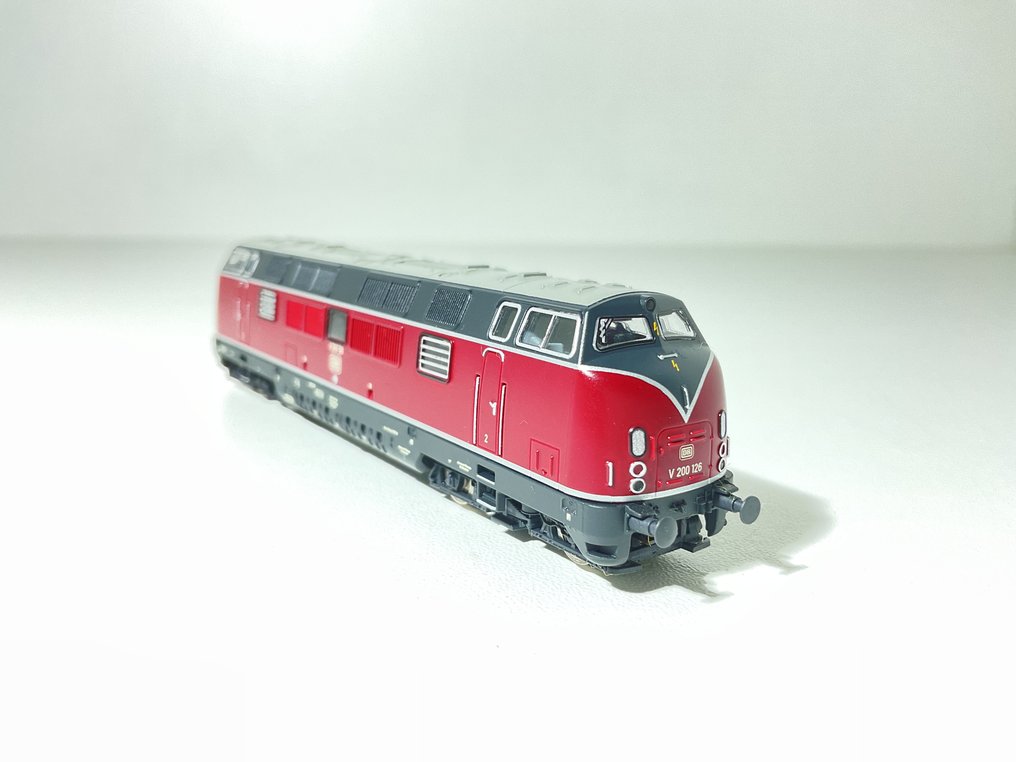 Fleischmann N - 7360007 - Μηχανή τρένου μοντελισμού (1) - Diesellocomotief V 200 126 της Deutsche Bundesbahn. - DB #3.2