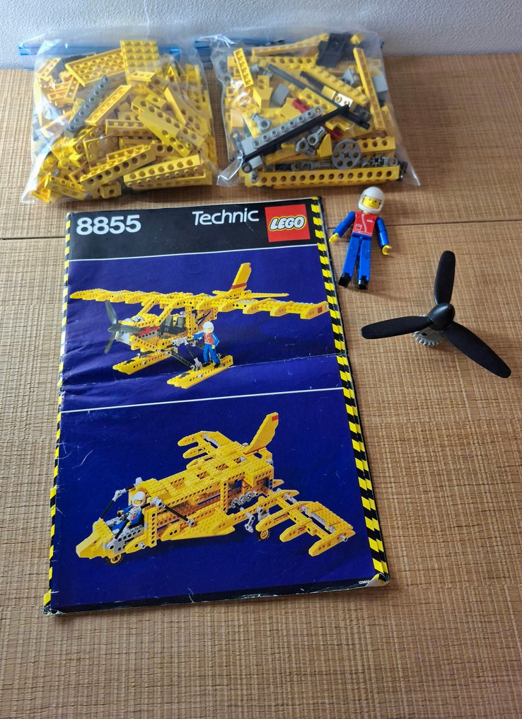 Lego Set - 8855 - Technic - LEGO Technic 8855 Prop Plane #1.0