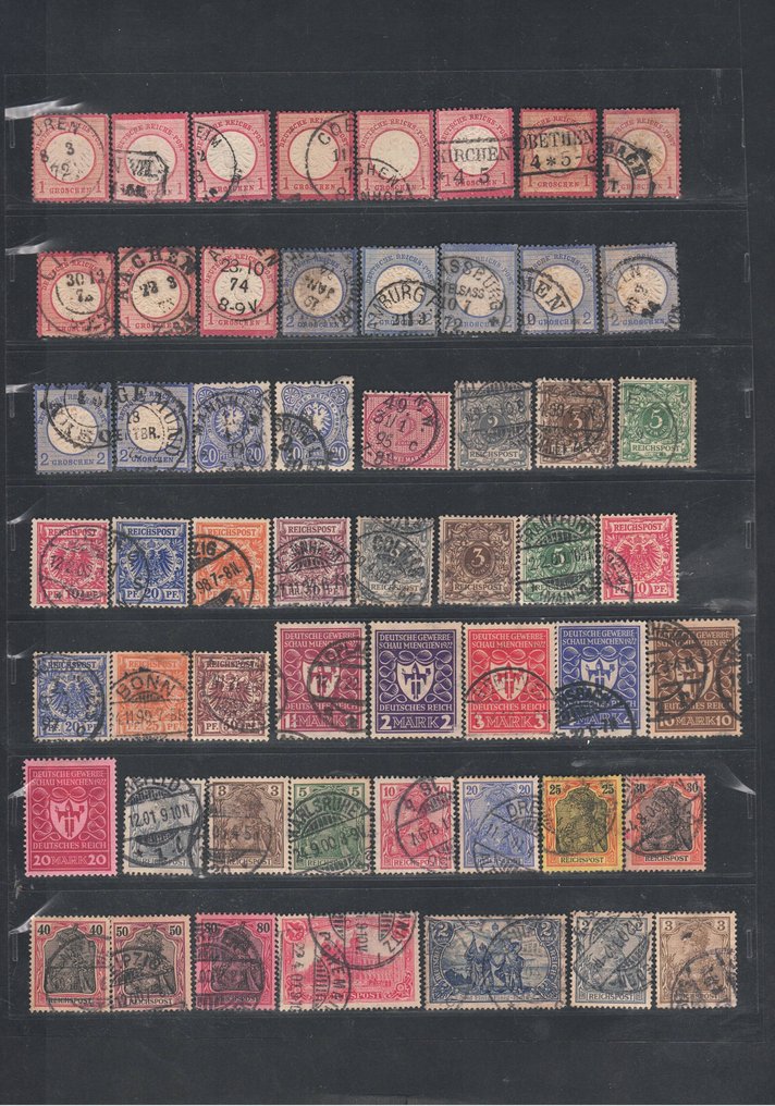 Deutsches Reich  - Gebrauchte Sammlung #1.0