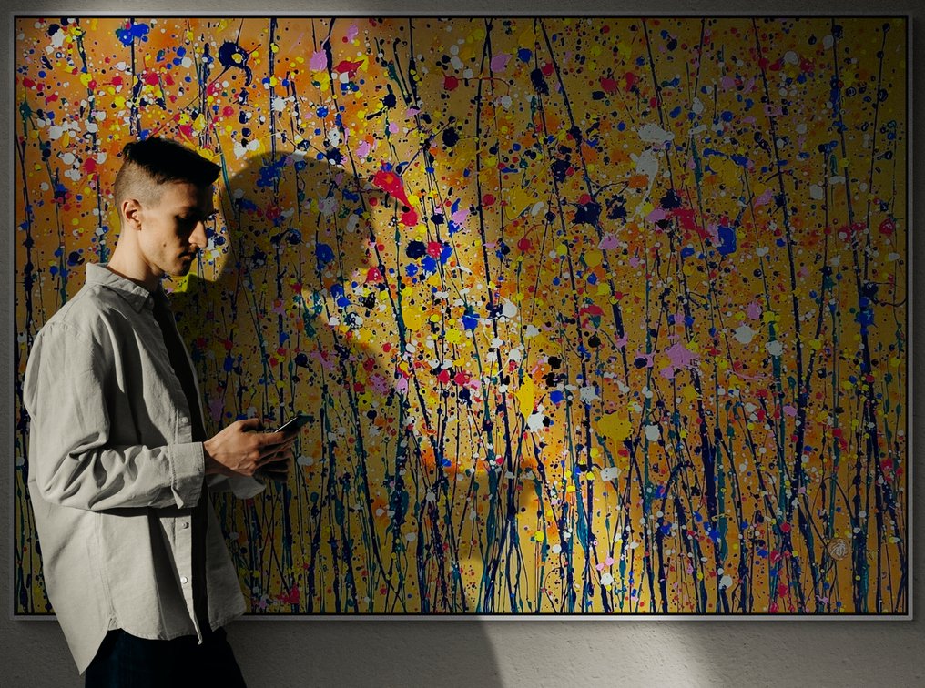 Arvydas Gaiciunas (Retne) - Vlo N-5 – Abstract Expressionist Landscape (XXL) #3.2