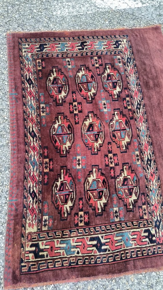 Yomud - 小地毯 - 110 cm - 80 cm - 地毯 - Yomud 土库曼斯坦 #1.0