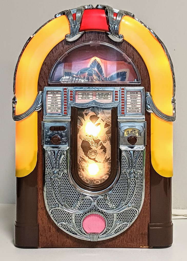 Peacock - Retro jukebox radio-cassette speler 收音机 #4.3