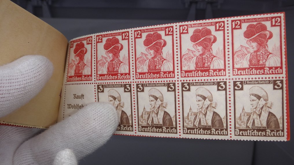 Γερμανική Αυτοκρατορία 1935 - Βοήθεια έκτακτης ανάγκης για εθνικές φορεσιές. - MH 41.2.2 #4.3