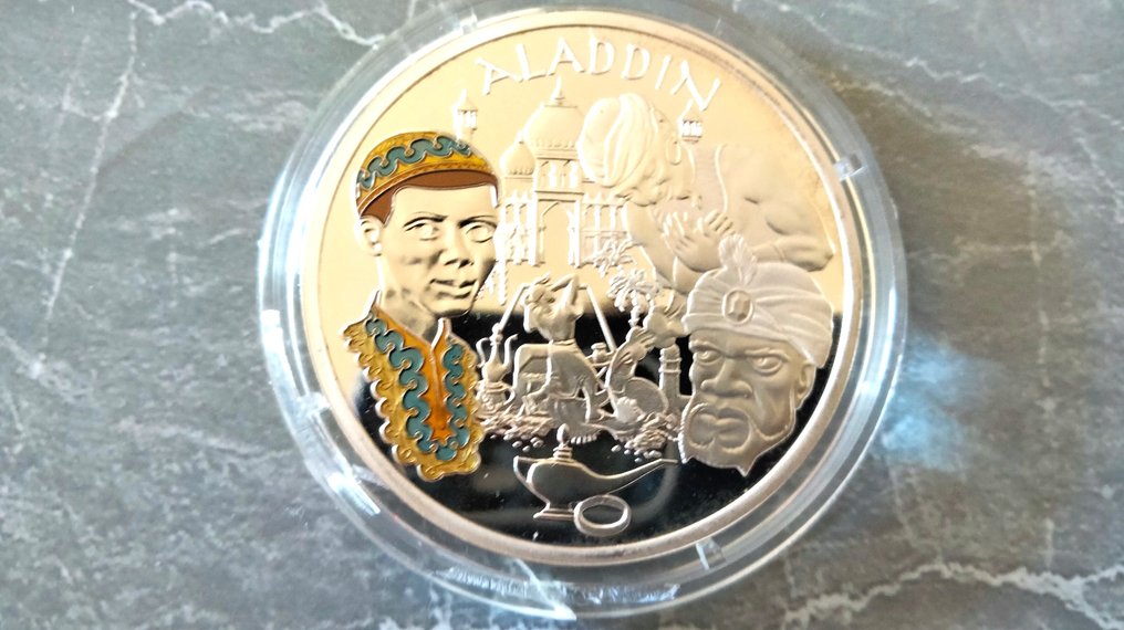 Frankrig. 1 1/2 Euro 2004 "Aladdin" Proof  (Ingen mindstepris) #2.1