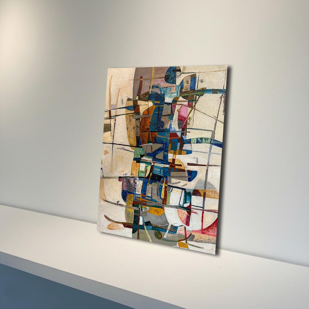 Nguyen Robert - Architecture Flottante 75 x 99 cm #3.2