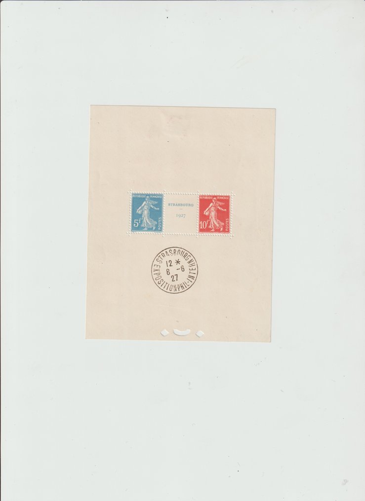 法国 1927 - 斯特拉斯堡 1927 - Yvert&Tellier #1.0