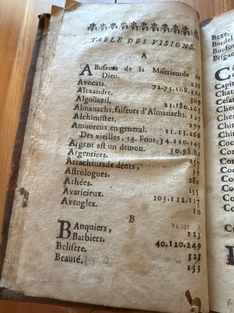 Francisco de Quevedo y Villegas - Les Visions de Dom Francisco de Quevedo Villegas, chevalier de l’Ordre de Saint Jacques - 1686 #2.1