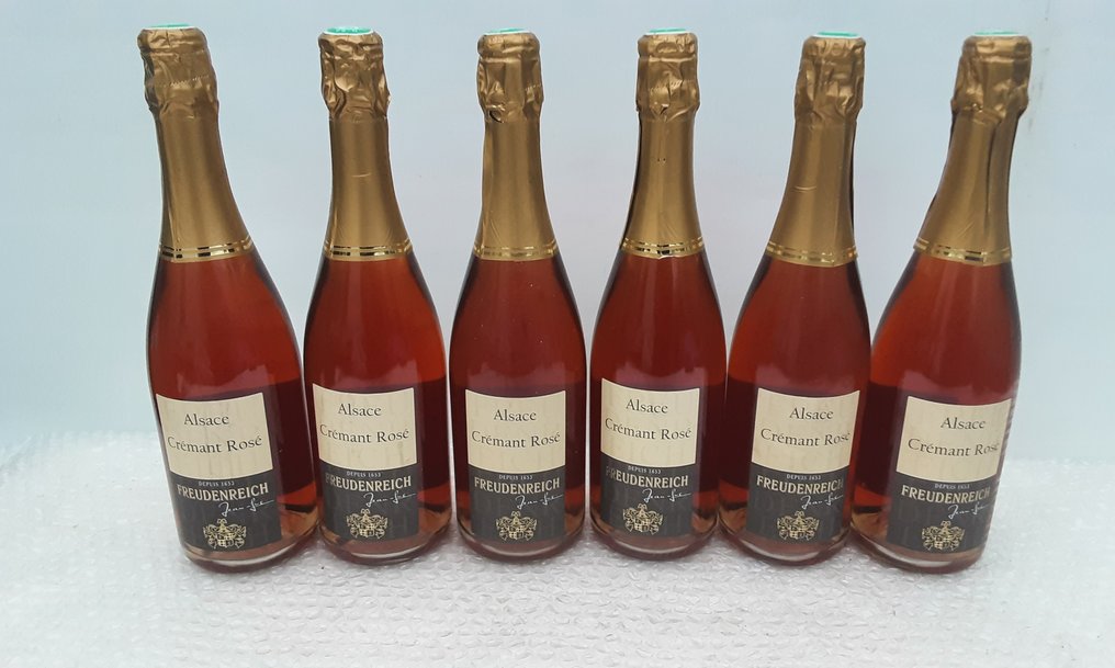 Jean-Luc Freudenreich - Alsace Crémant Rosé - 6 Bottles (0.75L) #1.0
