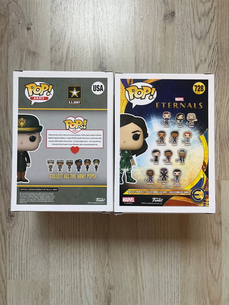 Funko  - Funko Pop Marvel & Army Collection of 4 #3.2
