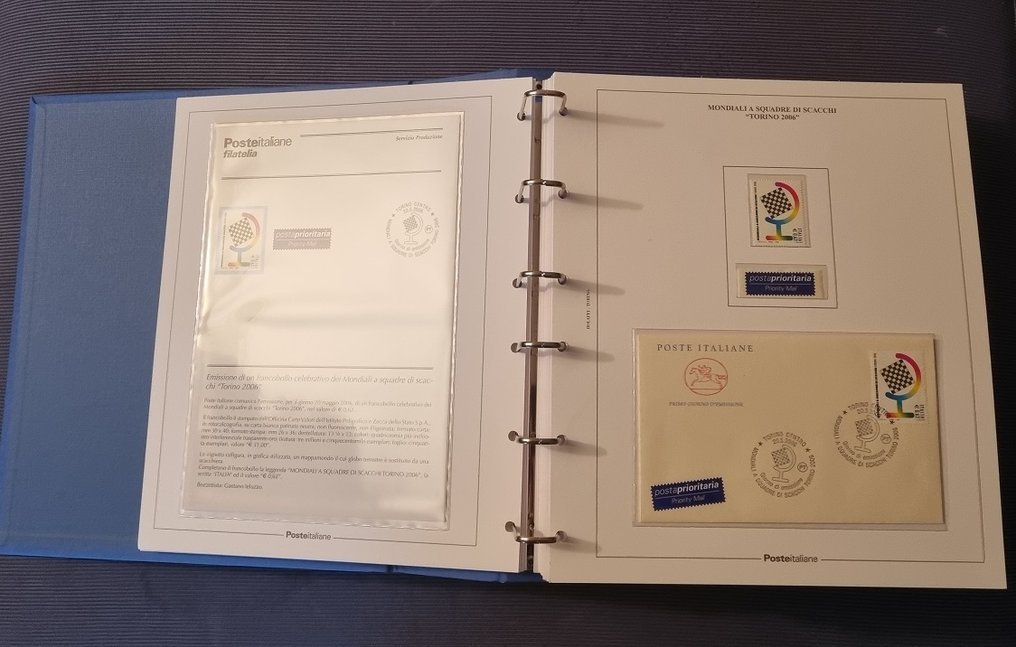 意大利 2006 - 2006年邮票集，意大利邮政两册完整收藏 #1.0