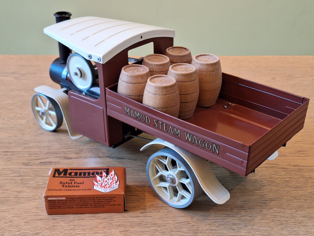 Ατμομηχανή - Mamod - Μέταλλο, Ξύλο, Πλαστικό - 1970-1980 - Μαμοδ Στεμ Βαγκον (SW1) Μοντέλο παιχνιδιού με ζωντανό ατμό #3.2