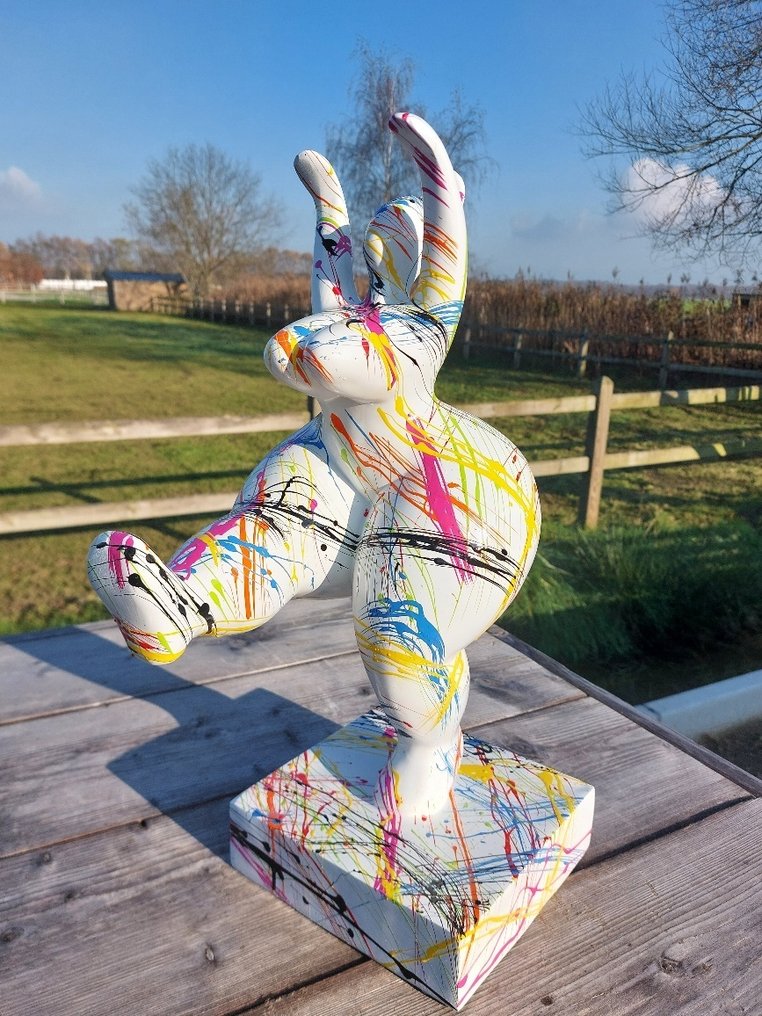 Statue, abstract beeld (handmade) - 50 cm - polyresin #1.0