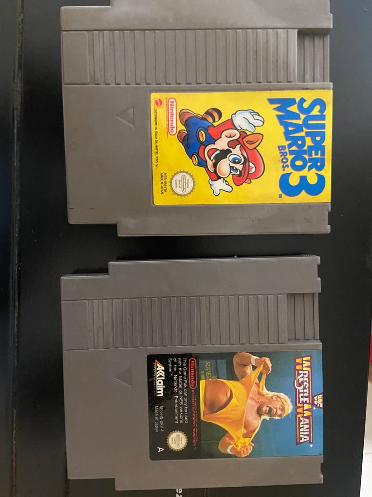 Nintendo - Nes - Super Mario Bros. 3 + WWF Wrestlemania (PAL A ITA) - Video game #1.0