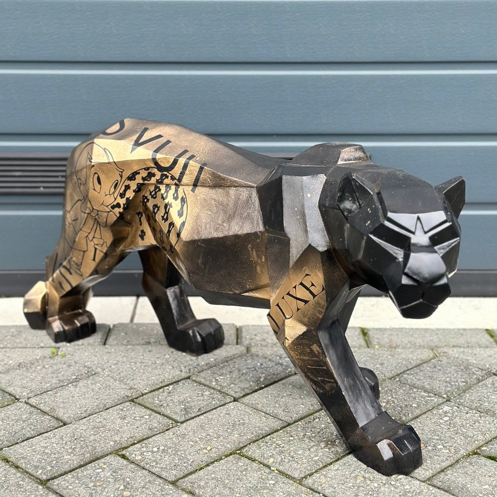 Daluxe Art - 1999 • 1/1 Pop Art Panther | Richie Rich Theme • XL #1.0