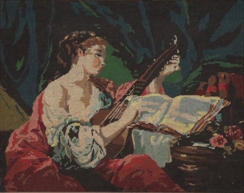 Ταπετσαρία  - 68 cm - 86 cm - par Boucher #1.0