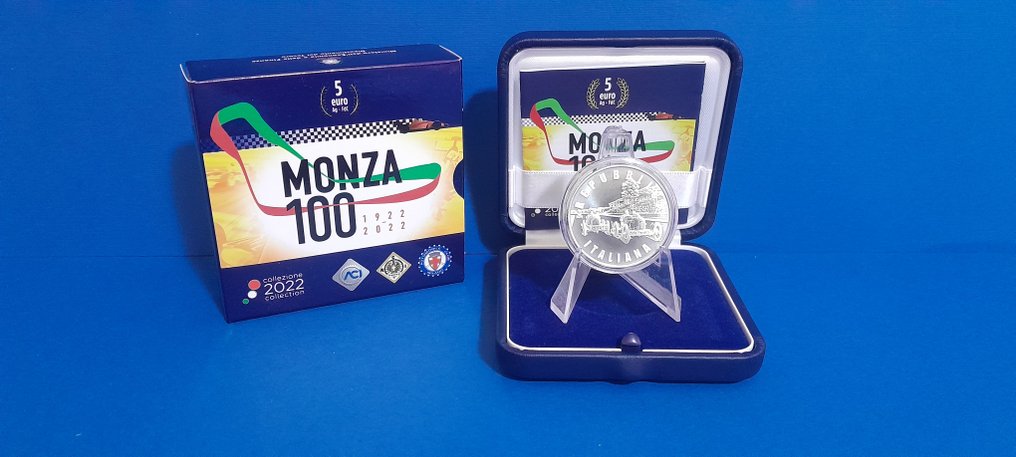 意大利. 5 Euro 2022 "Monza"  (没有保留价) #1.0