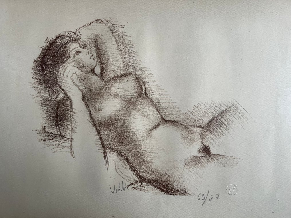 Antoniucci Volti (1915-1989) - Femme nue #1.0