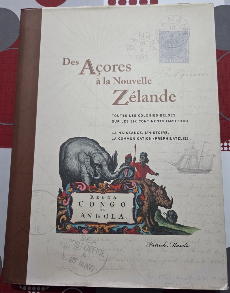 Belgia  - Literatura "Od Azorów do Nowej Zelandii" Patricka Maselisa - Des Açores à la Nouvelle Zélande de Patrick Maselis #1.0
