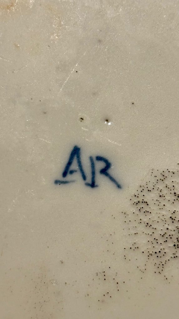 Porcelaine d'Arras - Plate (2) - Earthenware, Porcelain - Old plates #2.1