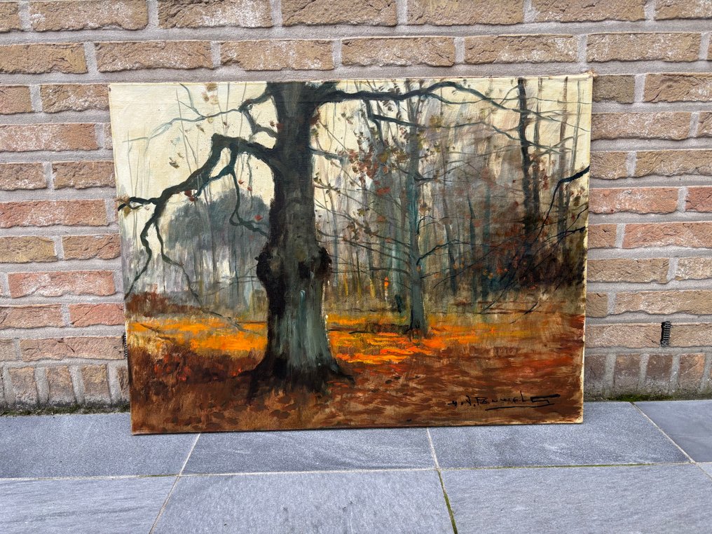 Henri Joseph Pauwels (1903-1983) - Bos in de herfst #3.2