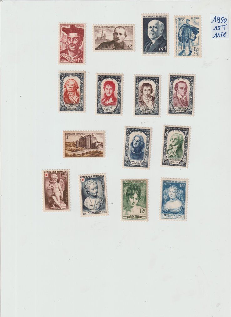 Frankrijk 1950/1979 - 30 jaar - Yvert&Tellier #1.0