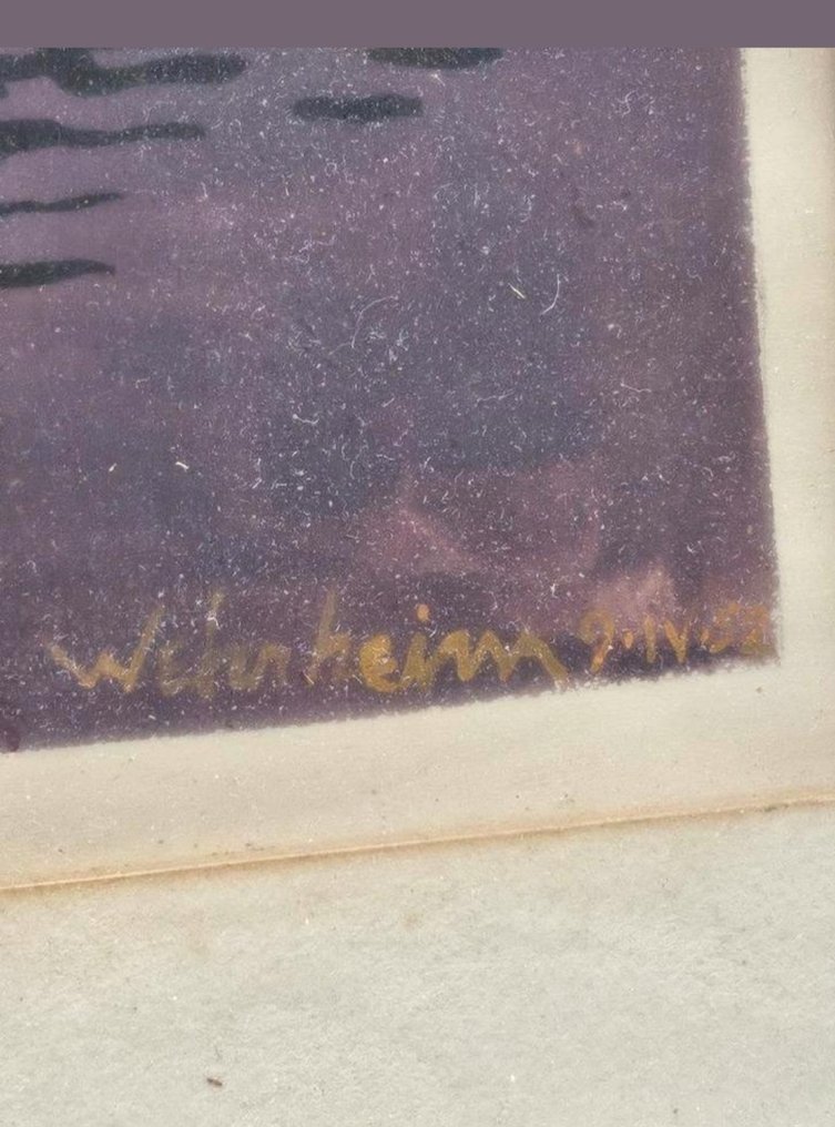 Bud Wehrheim (1910-2001) - Surrealist Composition #2.1