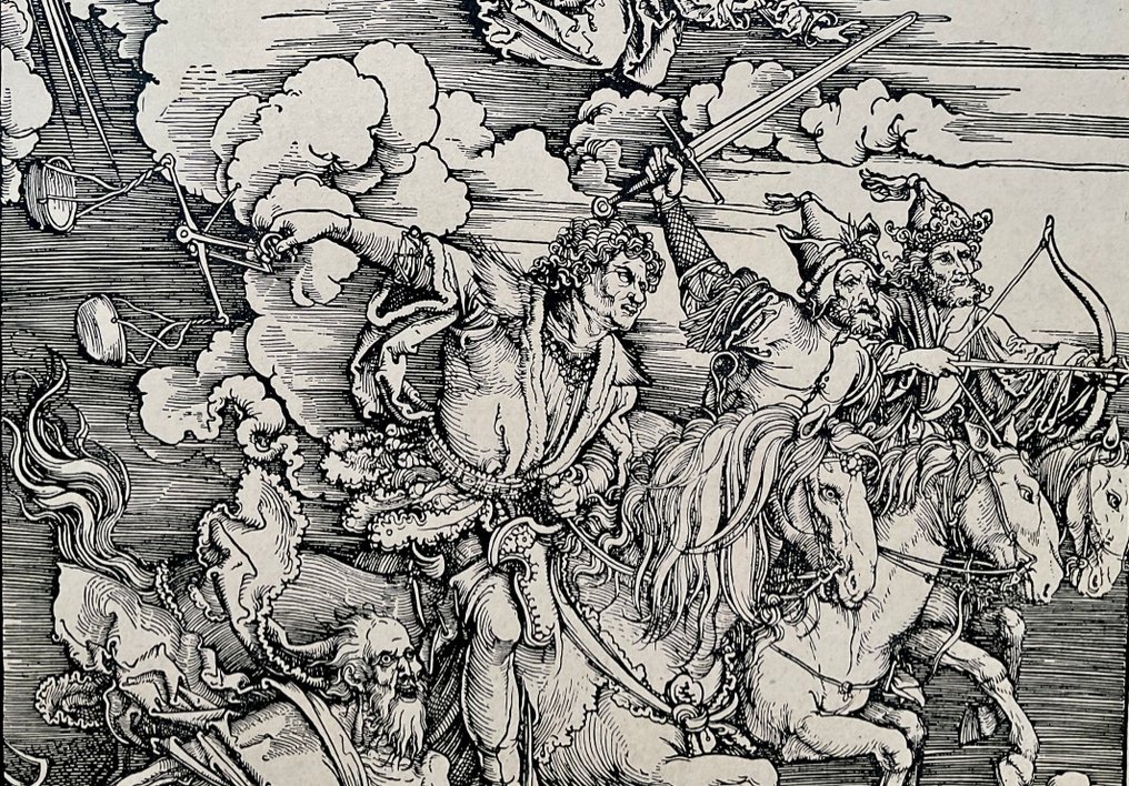 Albrecht Dürer (1471-1528), after - I quattro cavalieri dell'apocalisse #2.1