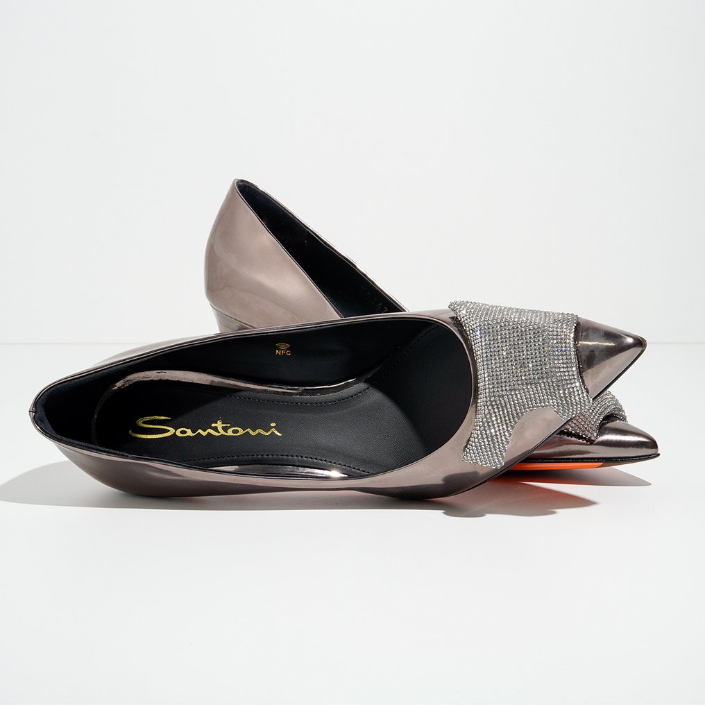Santoni - Heeled shoes - Size: EU 37.5 - New in box #1.0