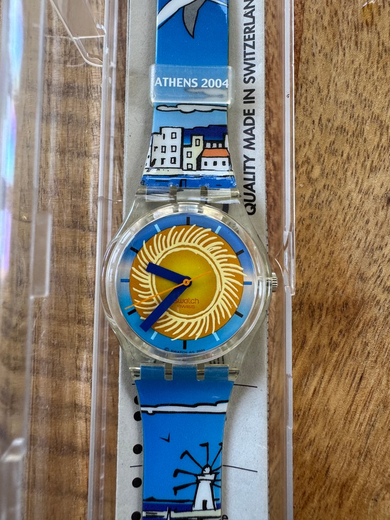 Swatch Gent - "NISIS" - GE123 – Athens 2004 - 奥运会 - 2004 - 腕表 #2.1